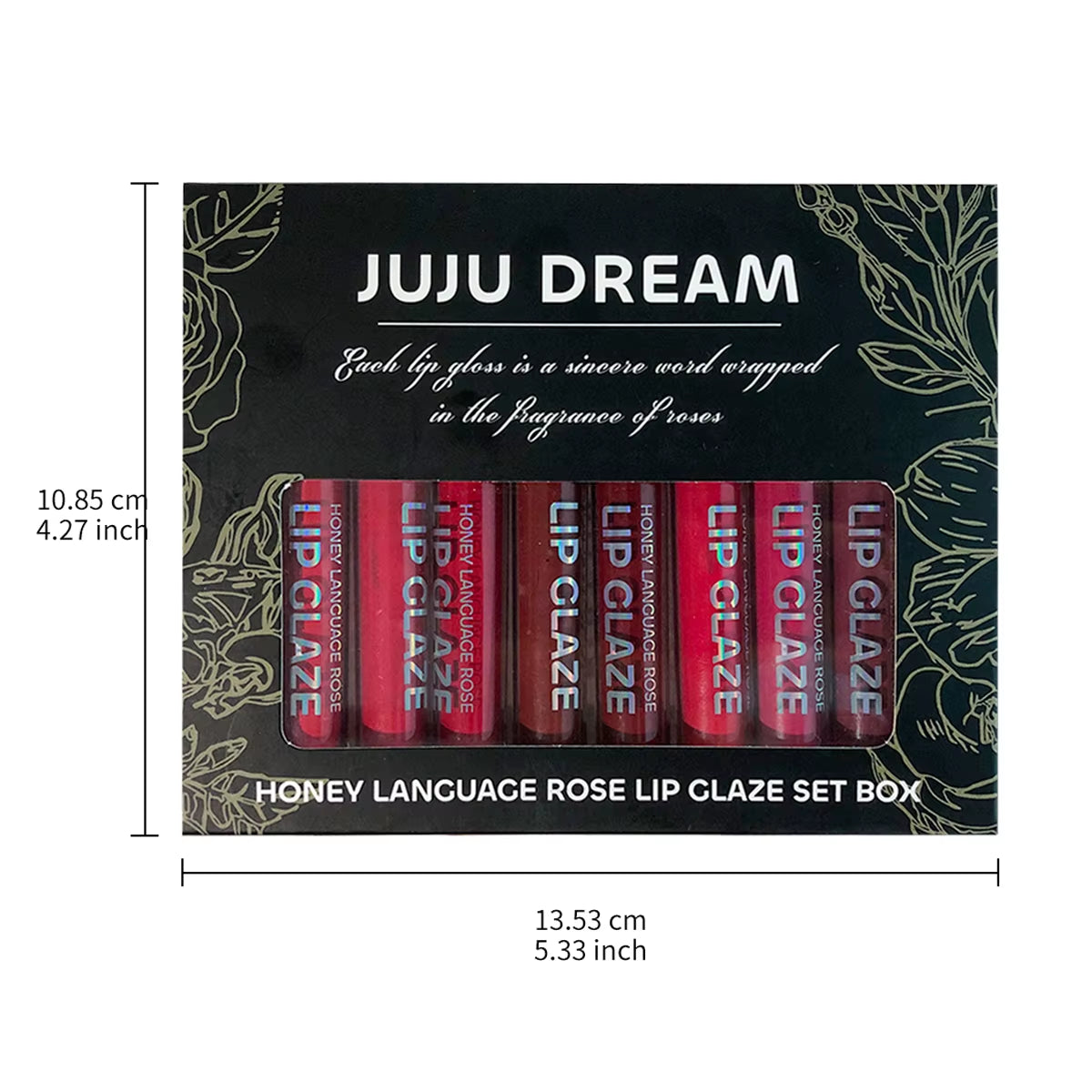 10 Pcs/Set Nude Lip Gloss Matte Velvet Lipstick - Matte Finish & Long-Lasting,Velvet Lip Gloss Gift Box, Halloween Stage Makeup