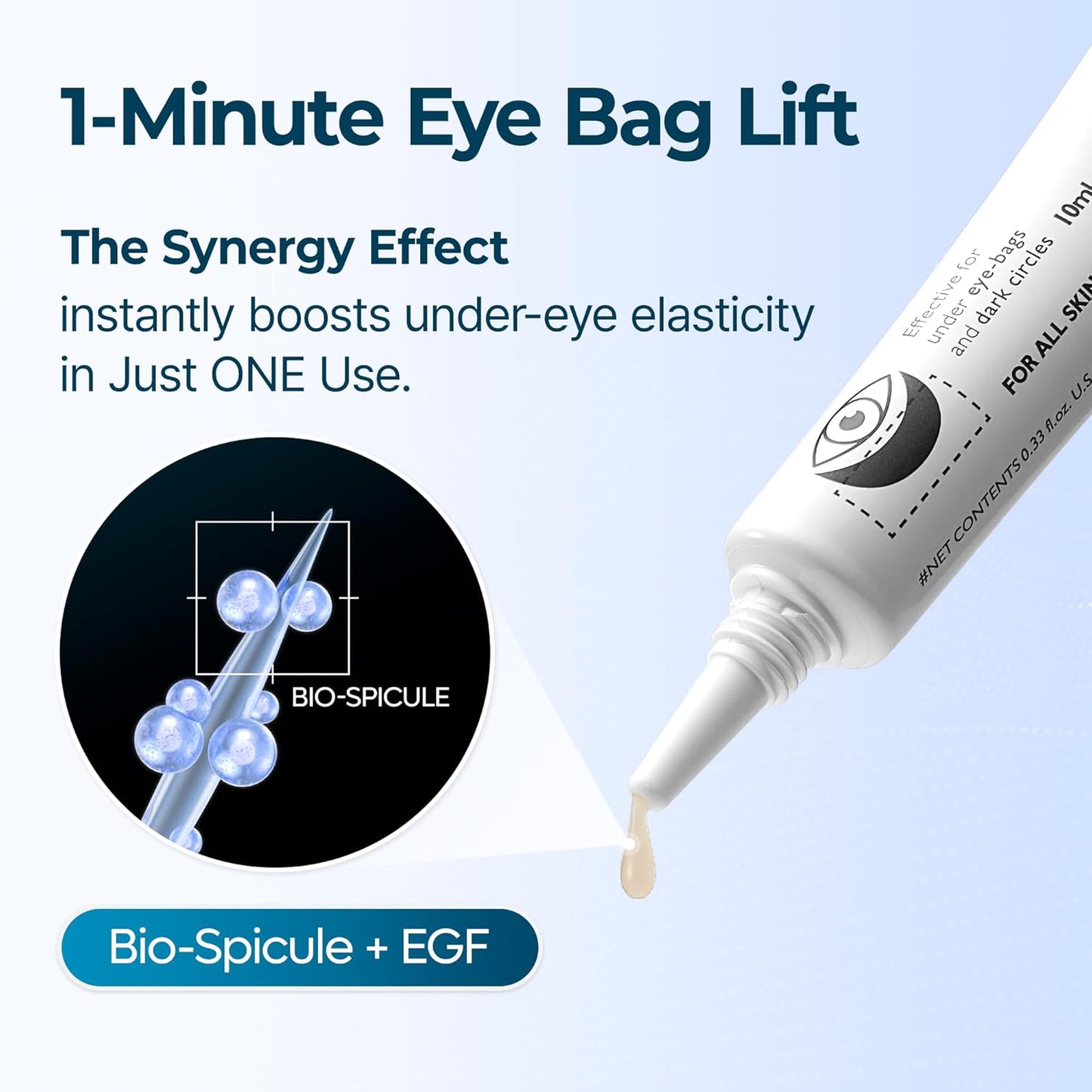Eyephalt Miracle Repair Cream – Egf-Infused under Eye Savior (0.33 Fl.Oz)