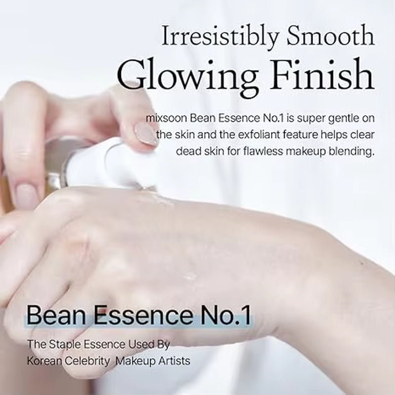 Bean Essence-Exfoliating, Hydrating, Fermented Bean Extract, Gentle Formula for Smooth Skin 50Ml / 1.69 Fl.Oz. Korean