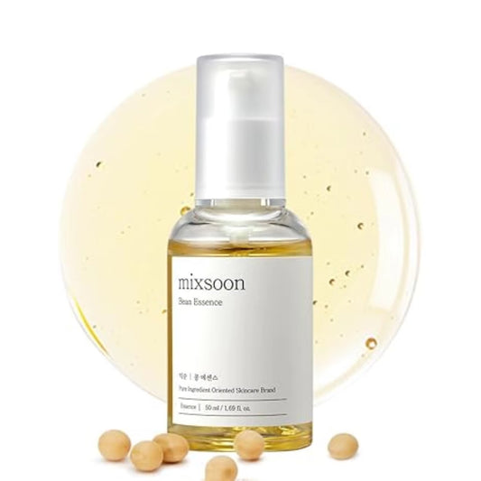 Bean Essence-Exfoliating, Hydrating, Fermented Bean Extract, Gentle Formula for Smooth Skin 50Ml / 1.69 Fl.Oz. Korean