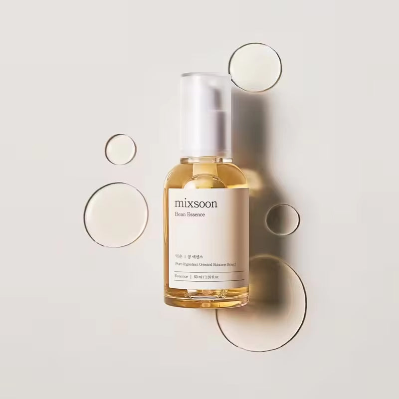 Bean Essence-Exfoliating, Hydrating, Fermented Bean Extract, Gentle Formula for Smooth Skin 50Ml / 1.69 Fl.Oz. Korean