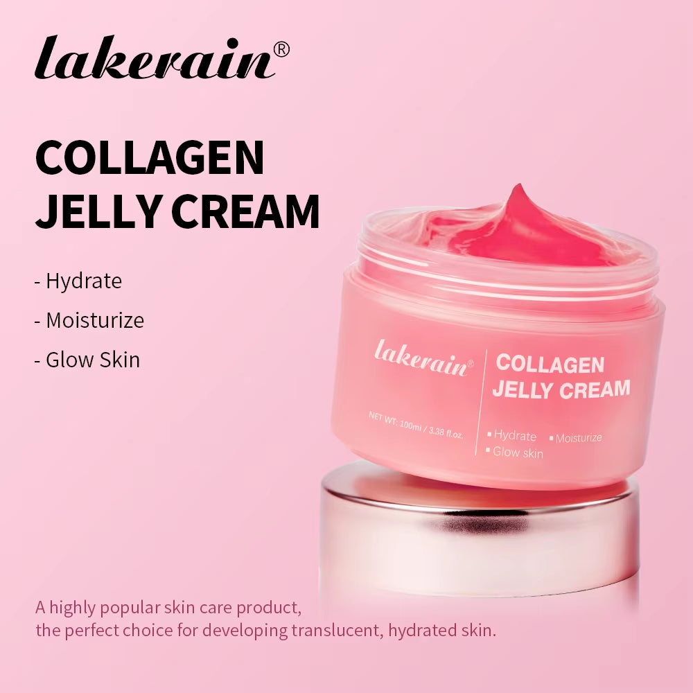 Anti Aging Collagen Face Cream 100Ml Niacinamide Moisturizer Hydrating Gel for Tightening Soothing Firmness Skincare